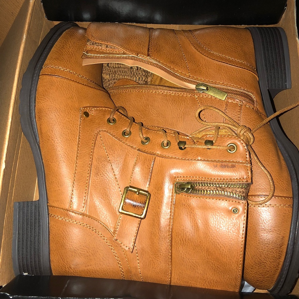 Brown boots